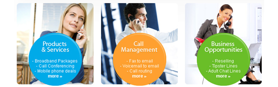 Call Management,Reselling,Products and Services